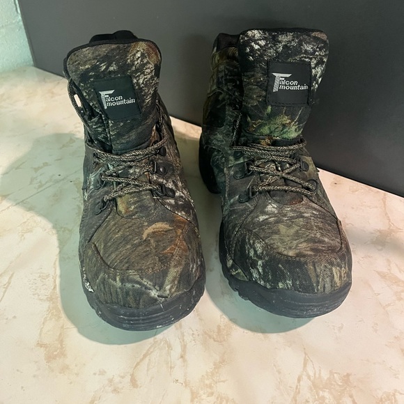 Men’s Camouflage Boots Size 13 - Picture 2 of 6